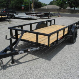 2023 5 X 12 PIPETOP UTILITY TRAILER MADE BY J&C