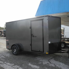 2024 6X12 CARGOMATE ENCLOSED TRAILER W/ BLACKOUT PACKAGE